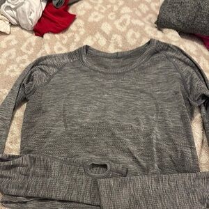 Lululemon Cropped Swiftly Tech Long Sleeve